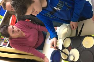 Crêpes et Milkshake en famille !