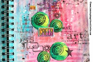 Art Journal "Plaisir de Créer"_DT Scrap&Co