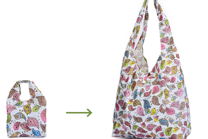 Sacs shopping imprimés imperméables