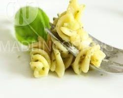 Pennes à la crème basilic