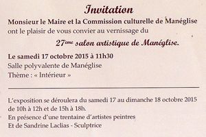 27ème Salon artistique de Manéglise