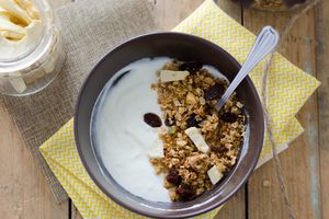 Granola amande-pomme-raisin