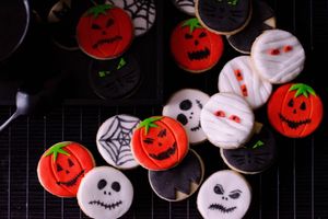 Sablés décorés pour Halloween