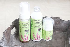 J'ai testé la routine bio pour peaux grasses Coslys (concours Facebook)