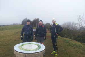 une partie de la team au mont myon