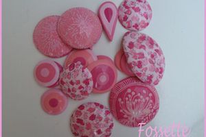 Ribambelle de couleurs : le rose