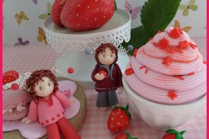 Desserts à la fraise