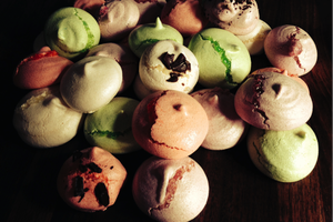 Meringues en couleurs !