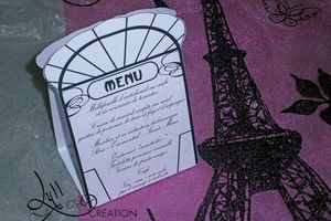 Thème Paris: Menu Métro