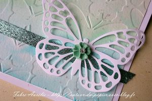 Carte Aquarelle Papillon