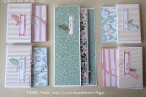 Coffret de mini albums : 5 sens