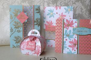 Stampin'Up ! Artisan Blog Hop Extra Février : Ensemble Cartes et Boîte Jard'Incroyable
