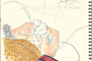 Croquis et aquarelles en Cotentin # 4