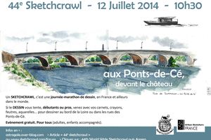 44e sketchcrawl aux Ponts-de-Cé