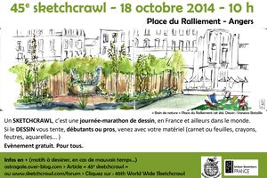 45e sketchcrawl - Place du Ralliement