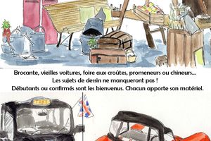 Deux rendez-vous croquis en avril
