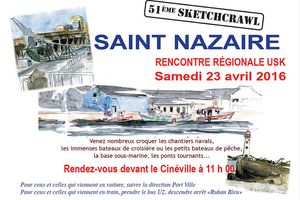 51e sketchcrawl - Saint-Nazaire