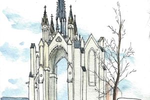Croquis avec Virginie