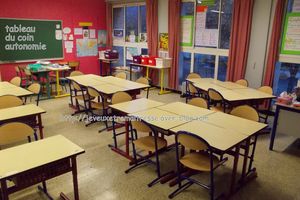 Aménagement de ma classe de CE2, tables en ilots