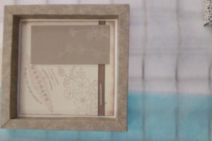 cadres en 3D Vintage et le nouveau papier Stampin'up série "Amour naissant"