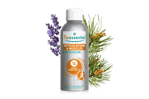 LE produit bain/douche Puressentiel pour les muscles et articulations qui ont bobos