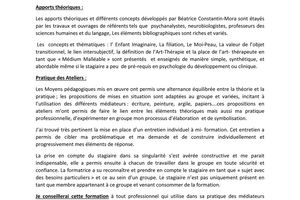 TEMOIGNAGES DE FORMATION
