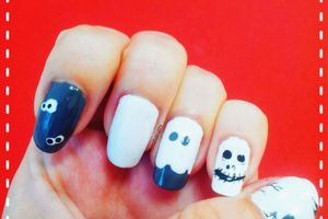 Nail art spécial Halloween