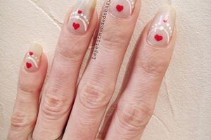 Nail art Saint Valentin partie 2