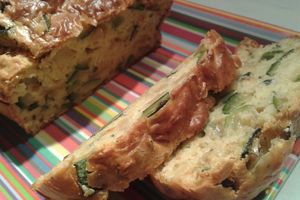 Cake fraîcheur aux courgettes