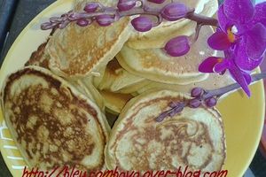 Pancakes à la Dakatine (pâte d'arachide) 10 minutes