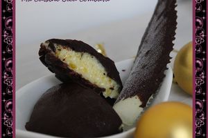 Bouchées Givrées aux Deux Chocolats et Ananas Victoria
