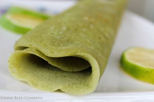 Crêpes au Thé Matcha