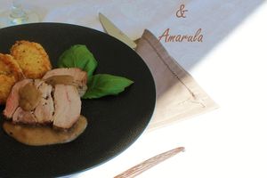 Rôti de Veau Basse Température Sauce Vanille & Amarula