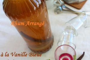 Rhum Arrangé à la Vanille Bleue - Réunion-