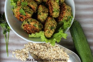 Palets Avoine~Courgette aux Epices et Herbes Fraîches