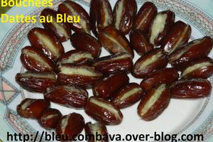 Bouchées Apéritives de Dattes farcies au Bleu