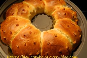 Couronne de Petits pains à la fleur d'oranger