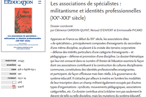 De l’orientation professionnelle à l’orientation scolaire. L’Association générale des orienteurs de France (AGOF) et la construction de la profession de conseiller d’orientation (1931-1956) – Jérôme Martin
