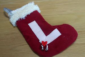 Un chaussette de Noyel pour Lucylle