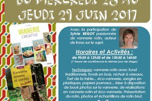 Stage vannerie dans le Jura