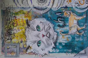 Art journal.une nouvelle page.