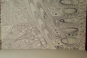 Art journal.zentangle et doodling.