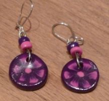 Boucles d'oreilles fimo