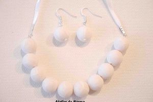 Parure blanche