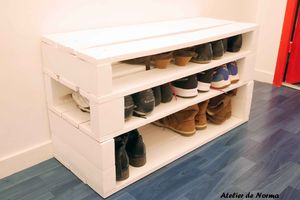 J'ai fabriqué mon meuble à chaussures