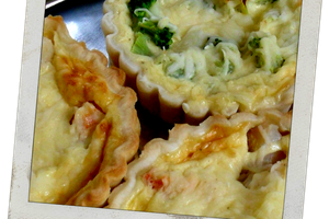 Quiche aux crevettes