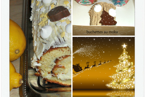 Buche au citron et au mascarpone
