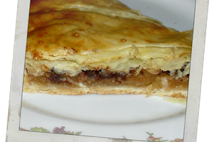 Galette choco-pomme