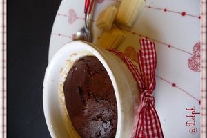 Coulants au chocolat.