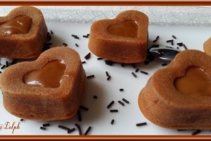 Petits moelleux à la confiture de lait